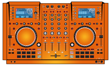 Numark NV 2 Skin Sunset